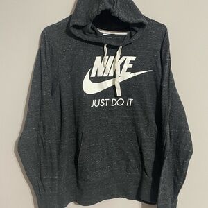 Nike Women’s Charcoal Hoodie Sweater 1X